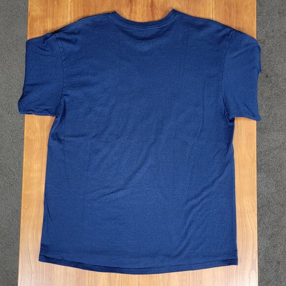 MLB Genuine Merchandise Navy NY Yankees Baseball Short Sleeve Crew Neck Tee - L - Picture 5 of 6